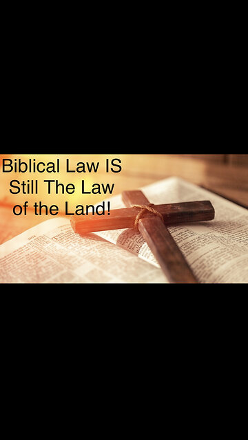 Constitutional Law Is Biblical Law, But People Aren’t Reading Their Holy Bibles. People Lack Truth!