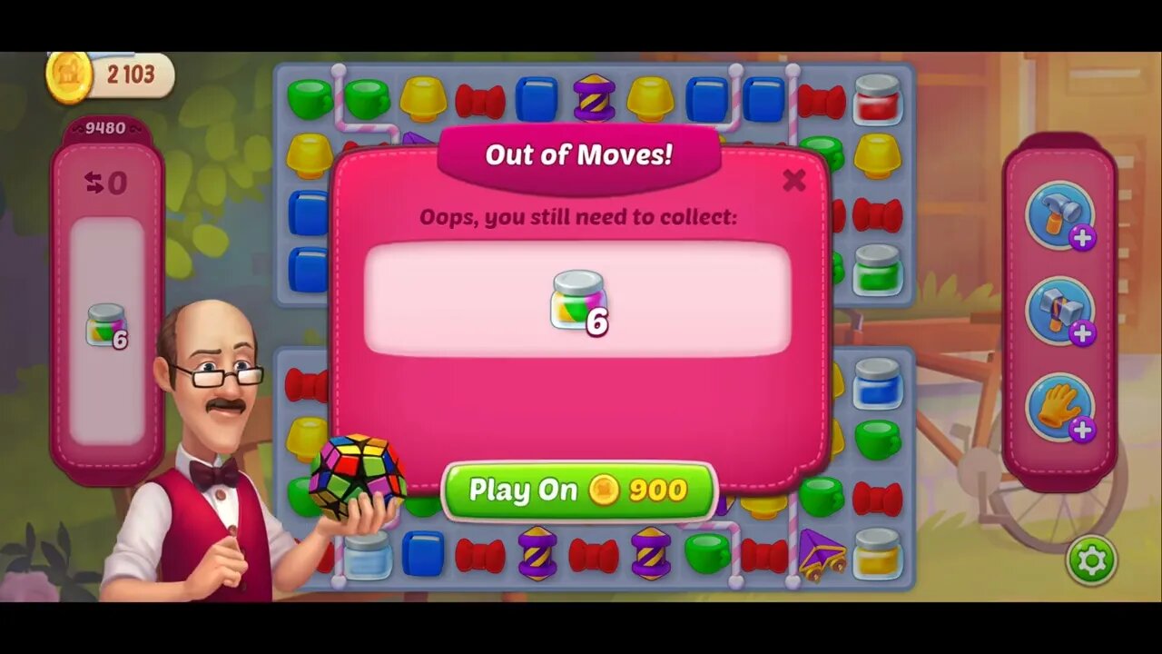 Playrix Homescapes Gameplay Walkthrough Level 9480