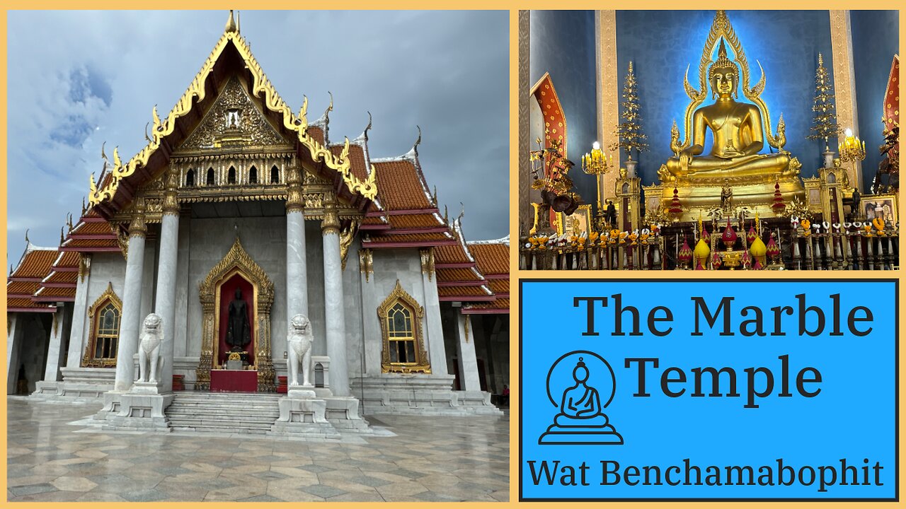 Wat Benchamabophit - The Marble Temple - 1st Class Royal Temple Bangkok Thailand 2024
