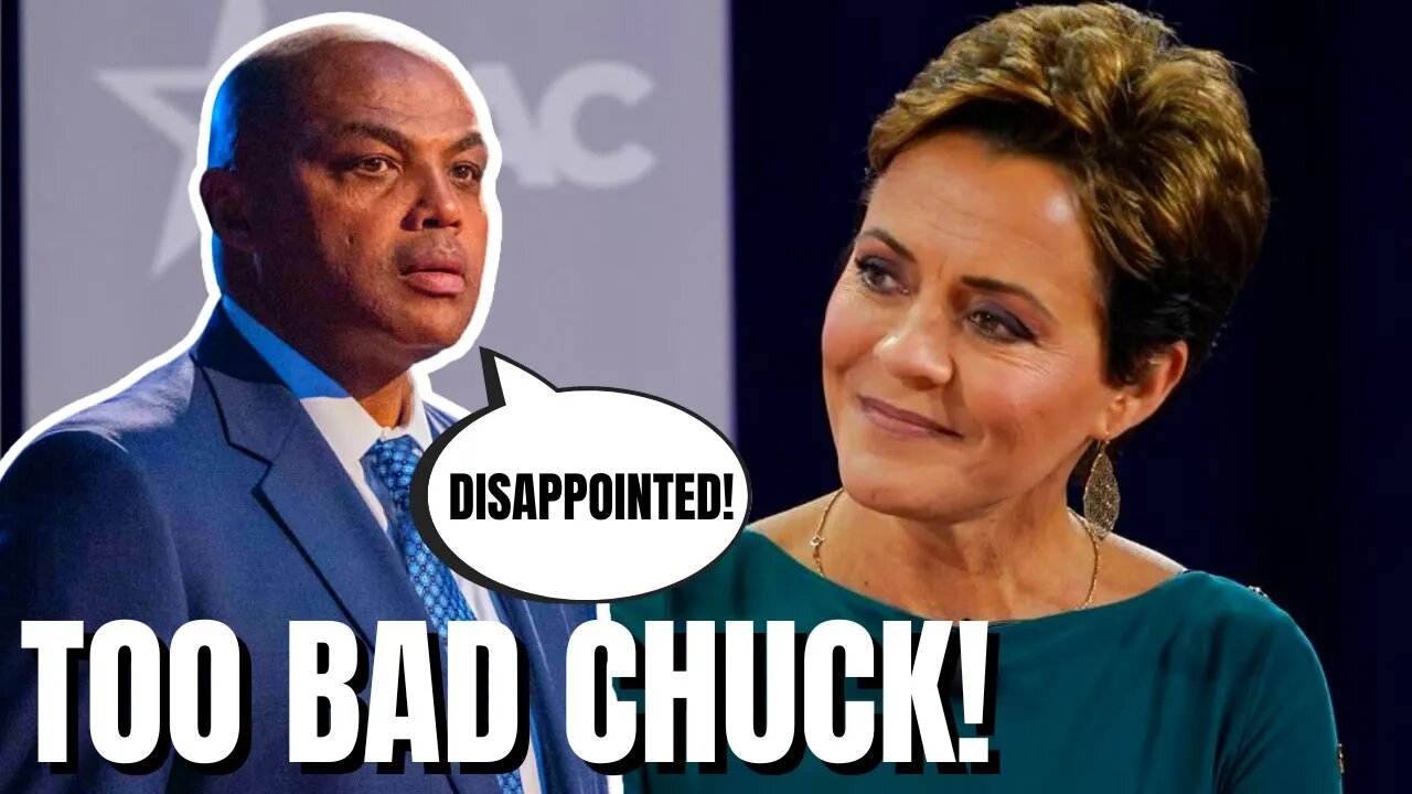 Woke Charles Barkley Is "DISAPPOINTED" in Kari Lake?! Another NBA Democrat LOSES IT!