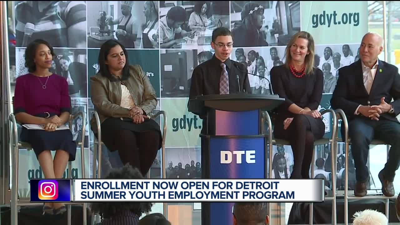 Enrollment now open for Detroit Summer Youth Employment Program