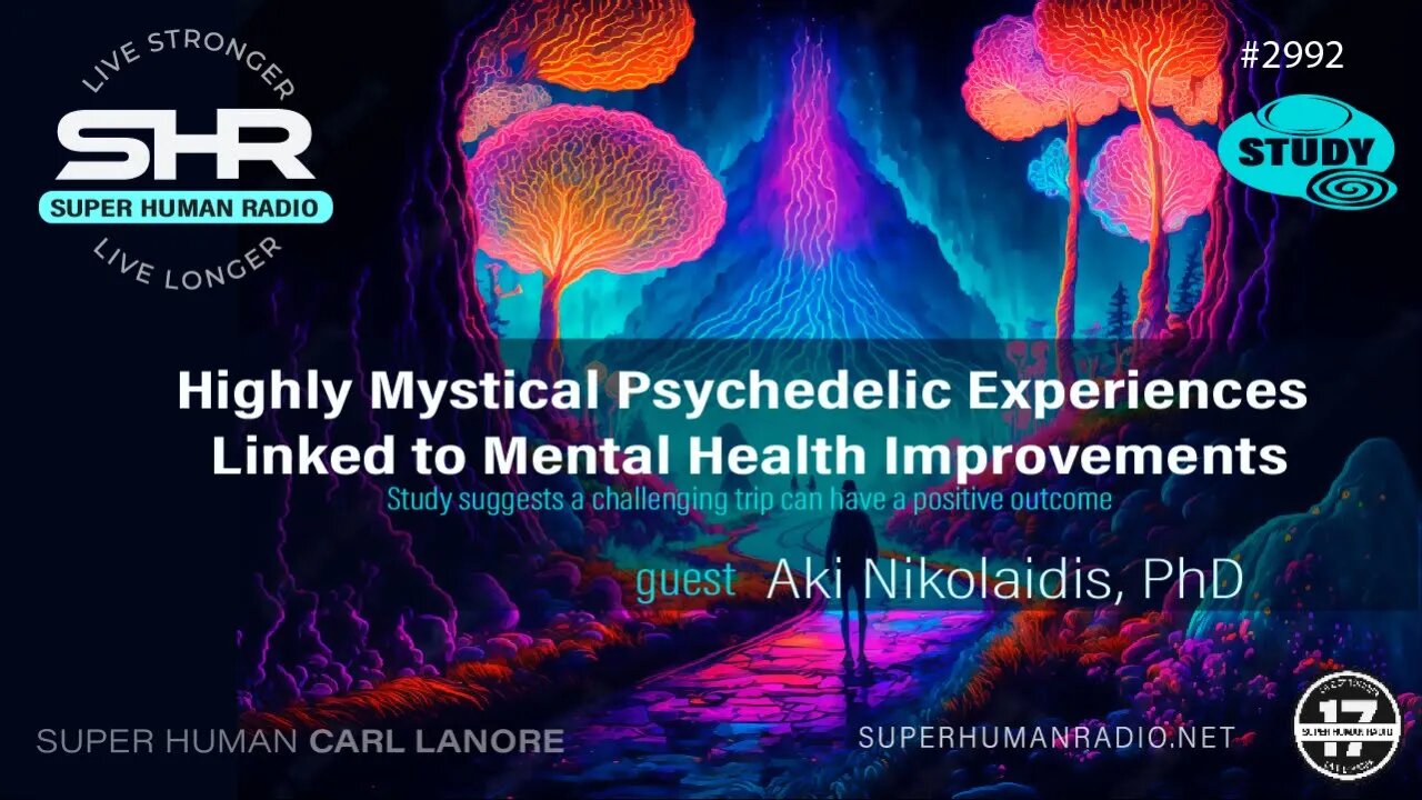 Highly Mystical Psychedelic Experiences Linked to Mental Health Improvements