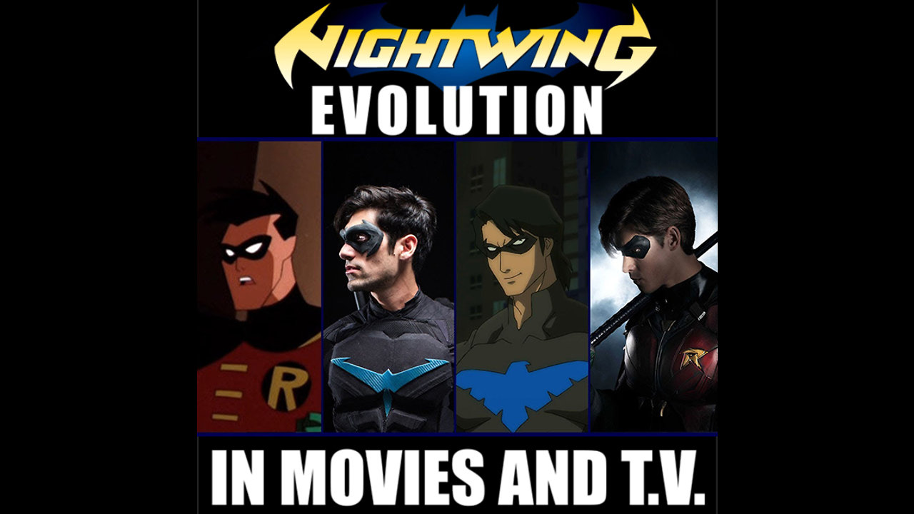 EVOLUTION OF DICK GRAYSON/NIGHTWING