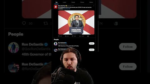 Ron DeSantis Permanently BANS Mask & Vaccine Mandates