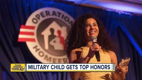 Tampa teen wins high honor as U.S. Air Force’s Military Child of the Year