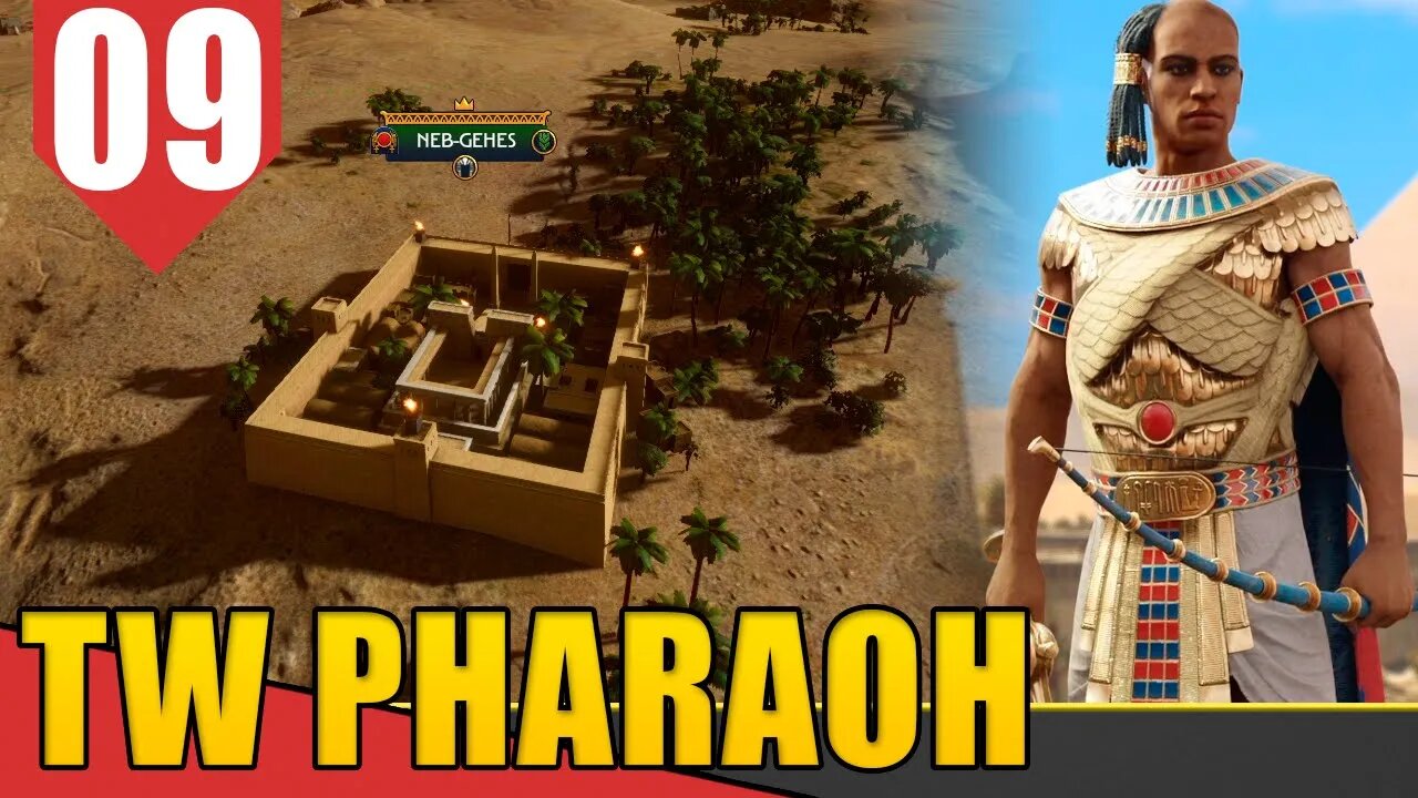 Puro Desenvolvimentismo ALARMANTE - Total War Pharaoh Ramses #09 [Gameplay PT-BR]