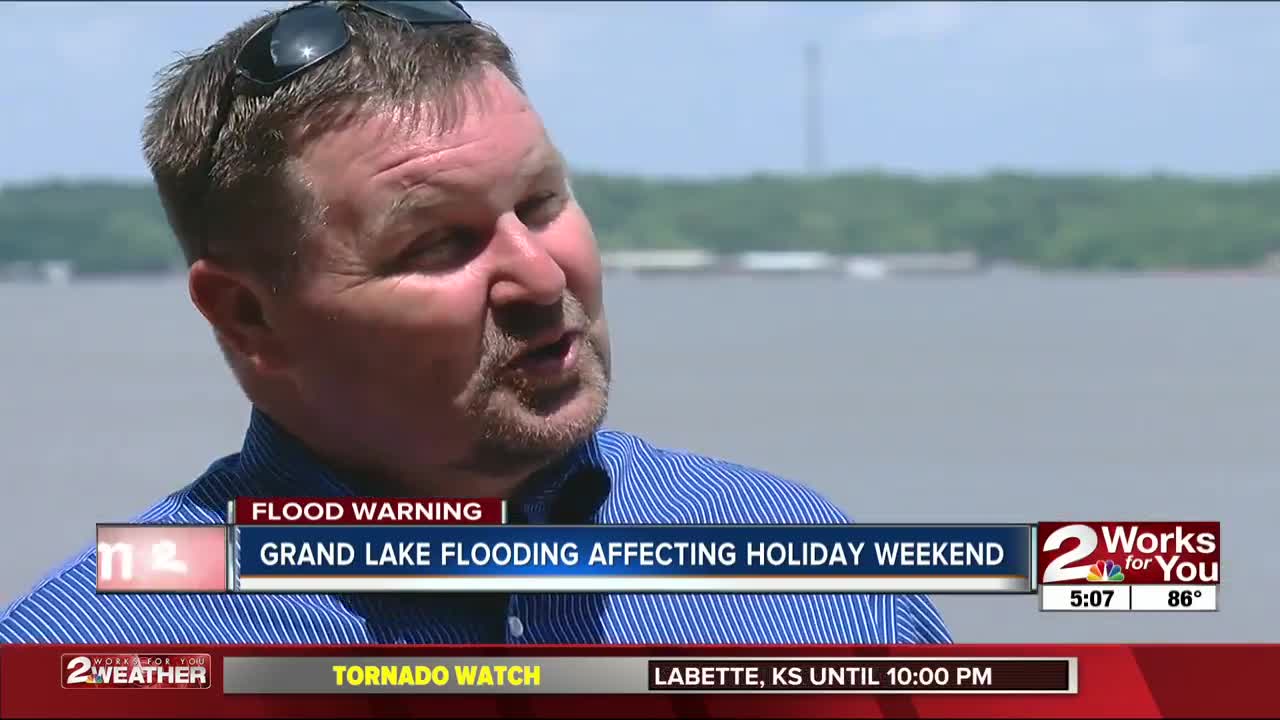 Grand Lake flooding threatening Memorial Day business