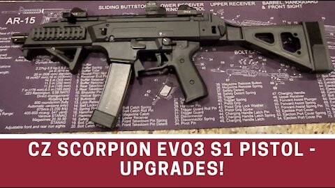 CZ Scorpion EVO3 S1 Pistol - Upgrades