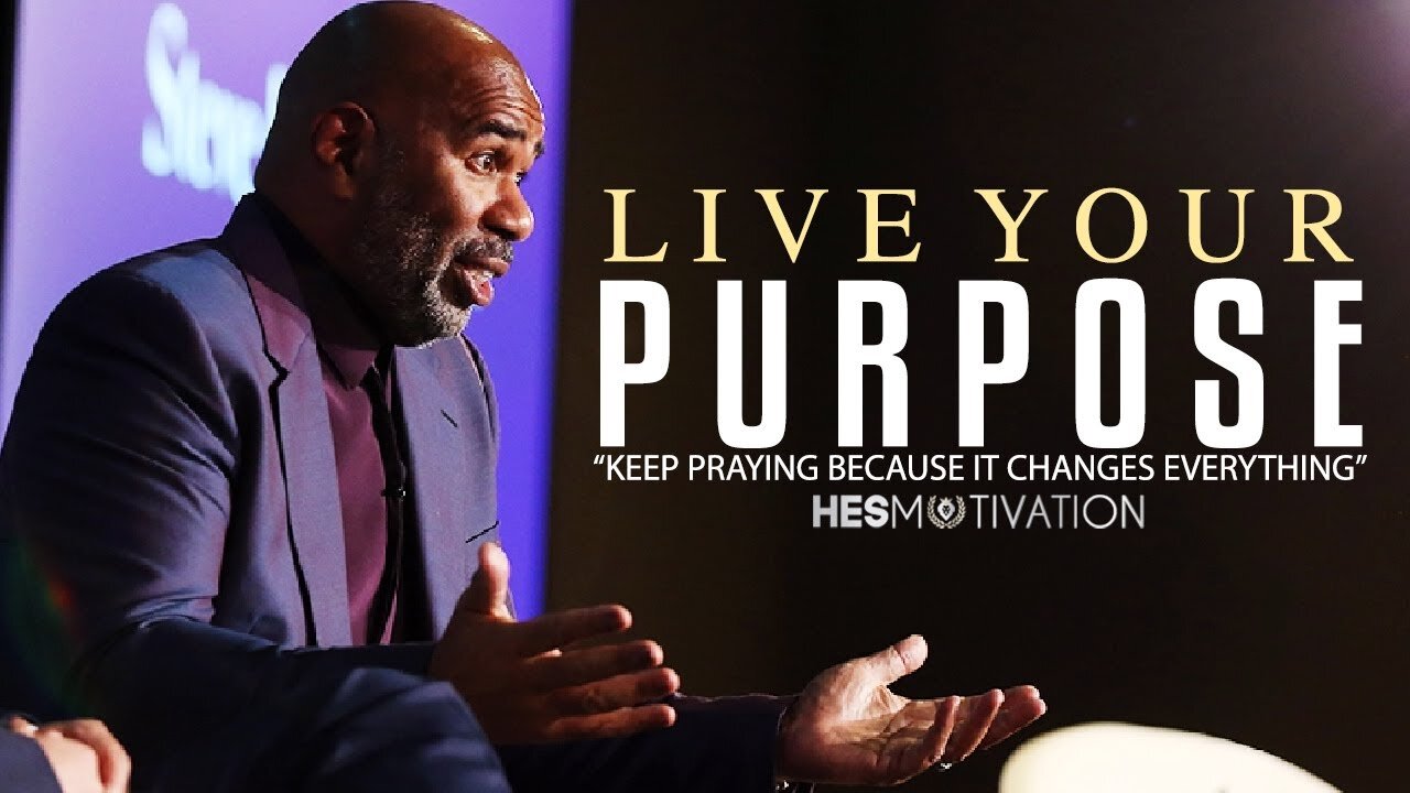 LIVING WITH PURPOSE: Steve Harvey Motivational Speech | Unleash Your Full Potential and Embrace a Life of Meaning