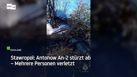 Stawropol: Antonow An-2 stürzt ab – Mehrere Personen verletzt