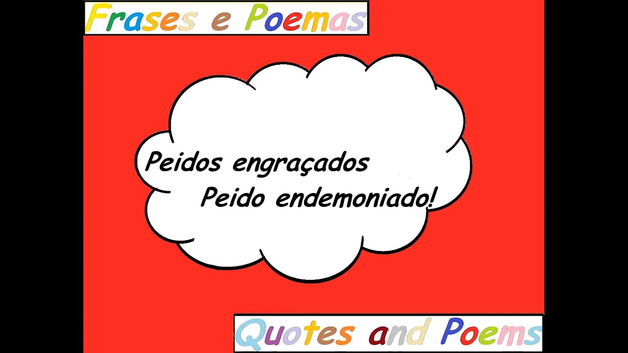 Peidos engraçados: Peido endemoniado! [Frases e Poemas]