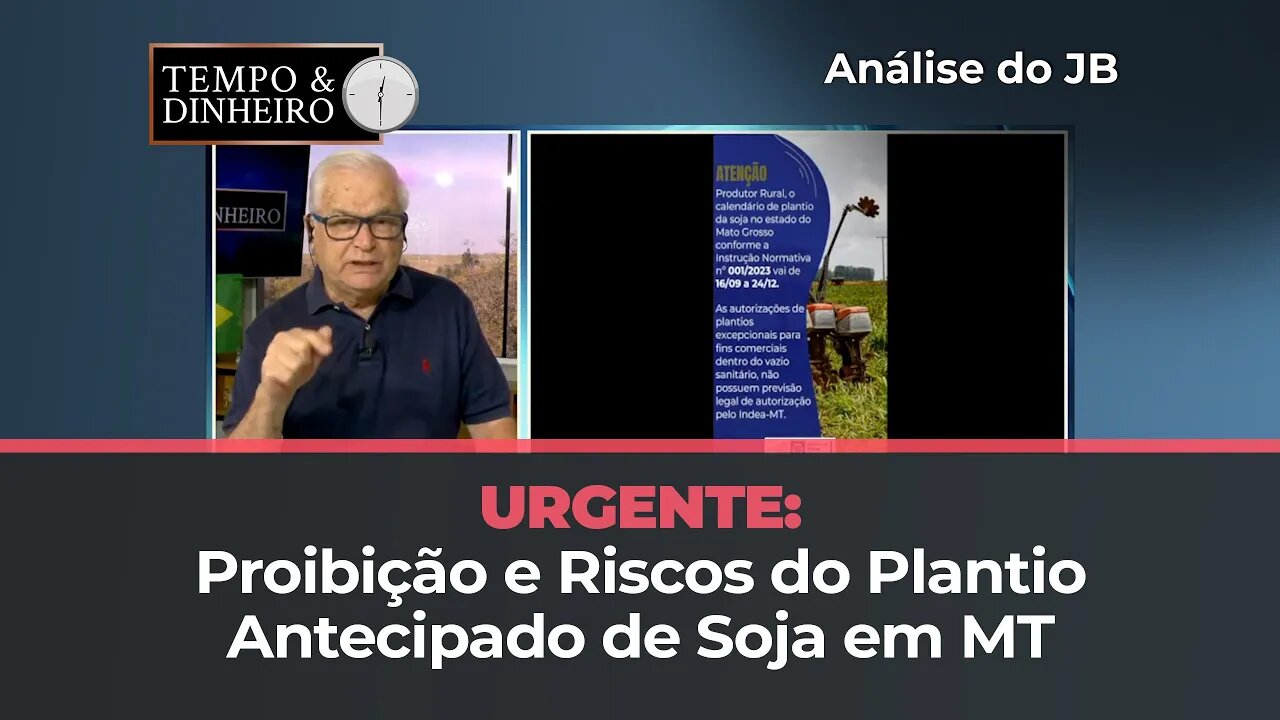 URGENTE: Proibição e Riscos do Plantio Antecipado de Soja em Mato Grosso – Entenda o Vazio Sanitário