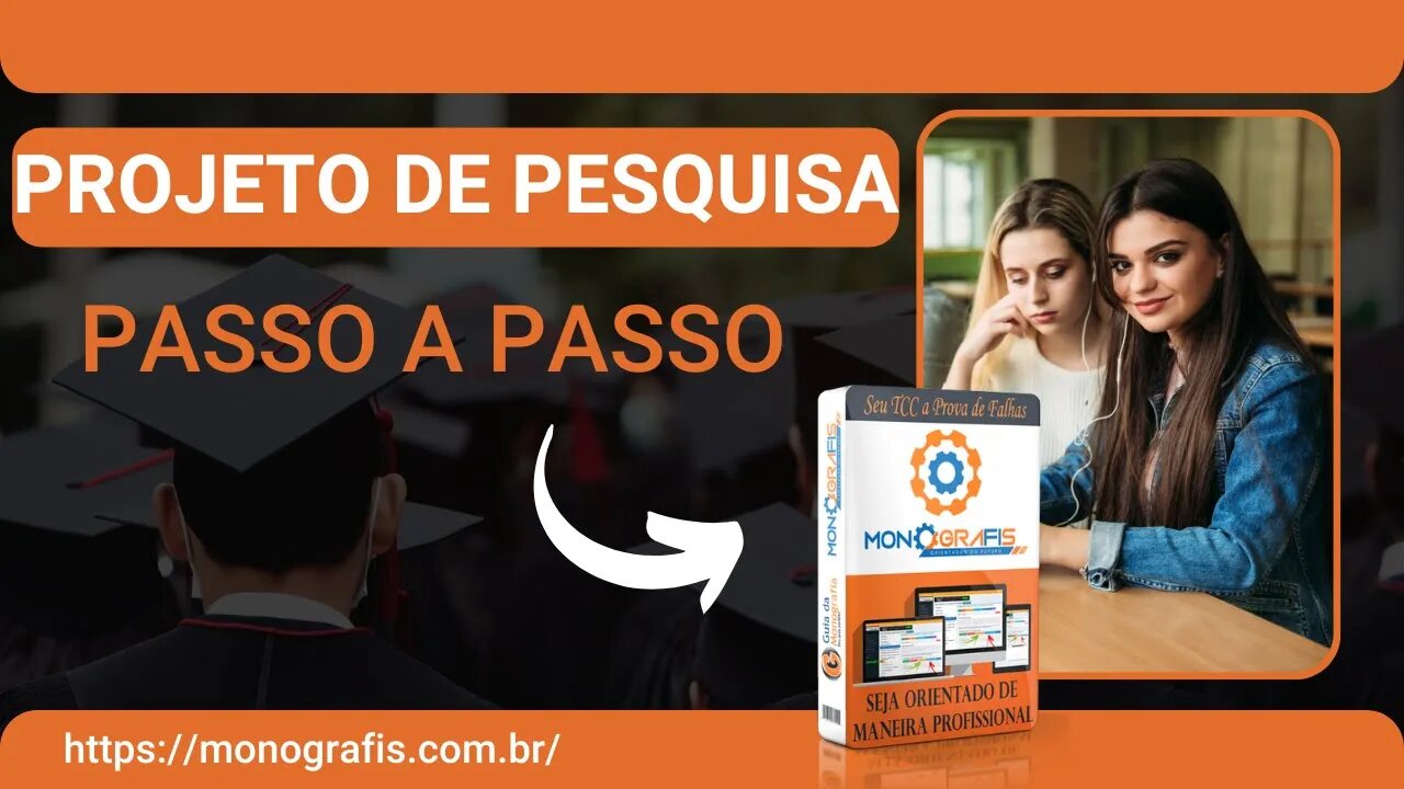 Projeto de Pesquisa passo a passo no Monografis