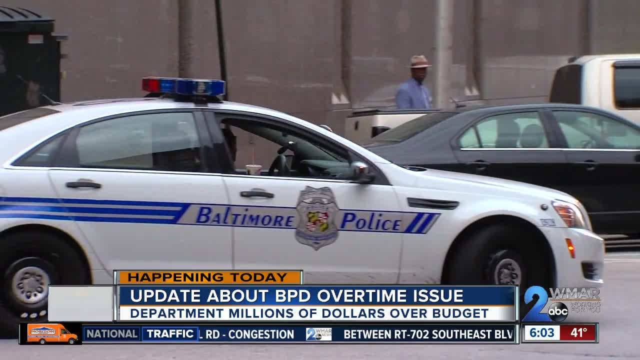 Police department millions of dollars over budget for overtime