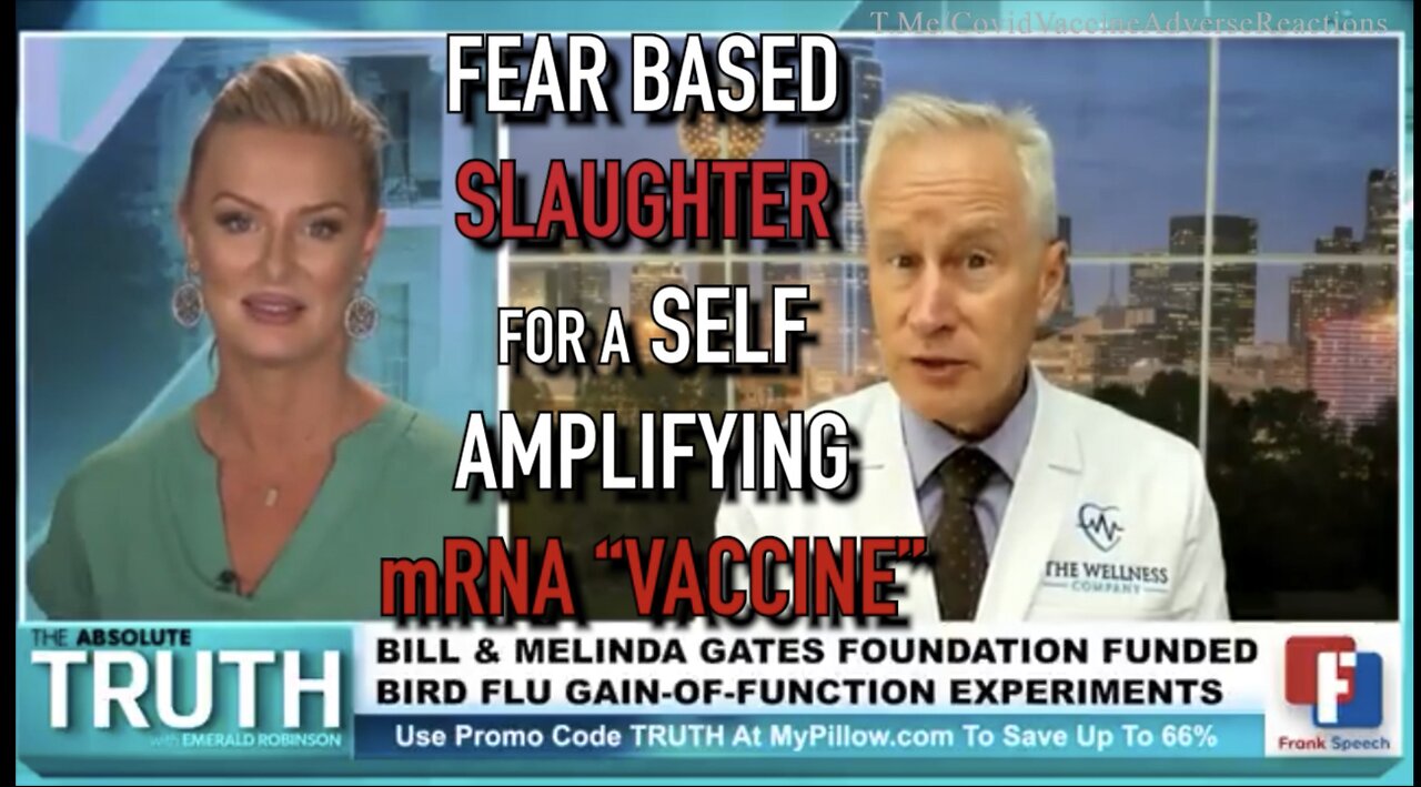 Fear Based Slaughter For A Self Amplifying mRNA "Vaccine"