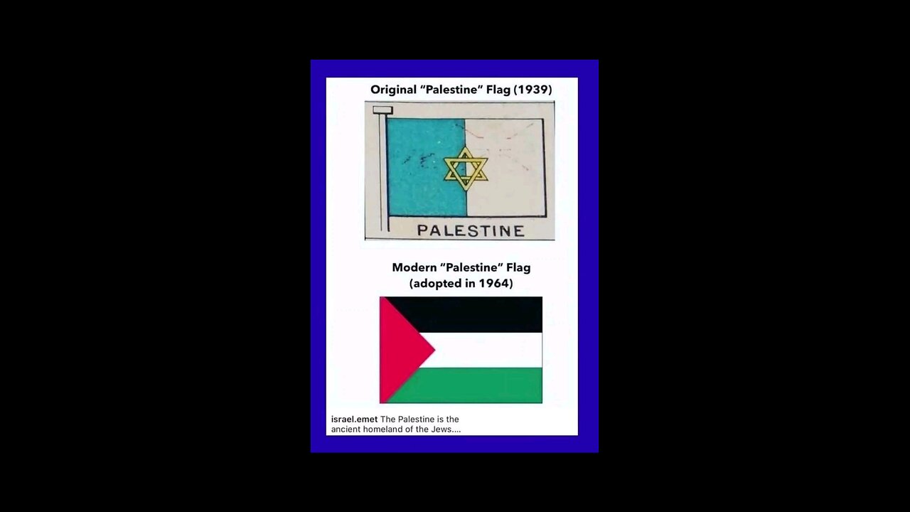 Jews are Indigenous to the Land of Israel! "Palestinians" have nothing to do with Palestine.