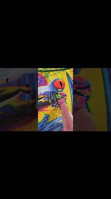 Frog Ribbit! 🐸 🐞 #shorts #puzzle #jigsawpuzzles #puzzles