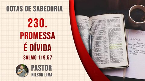 🔴 230. Promessa é dívida - Salmo 119.57 - Pr. Nilson Lima #DEVOCIONAL