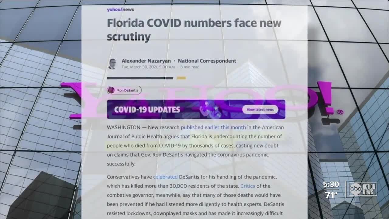 Florida Health officials 'very confident' COVID deaths are accurate