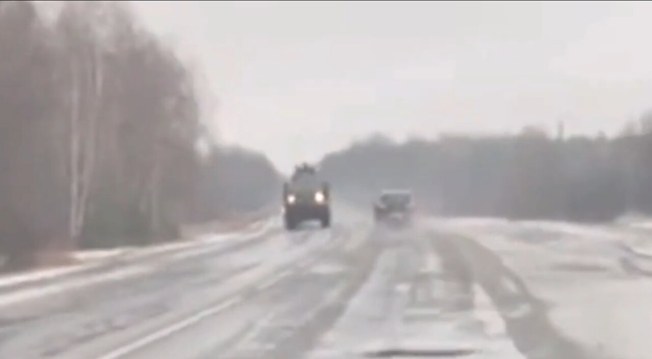 Belarusian equipment – S-300PS division moving towards Luninets