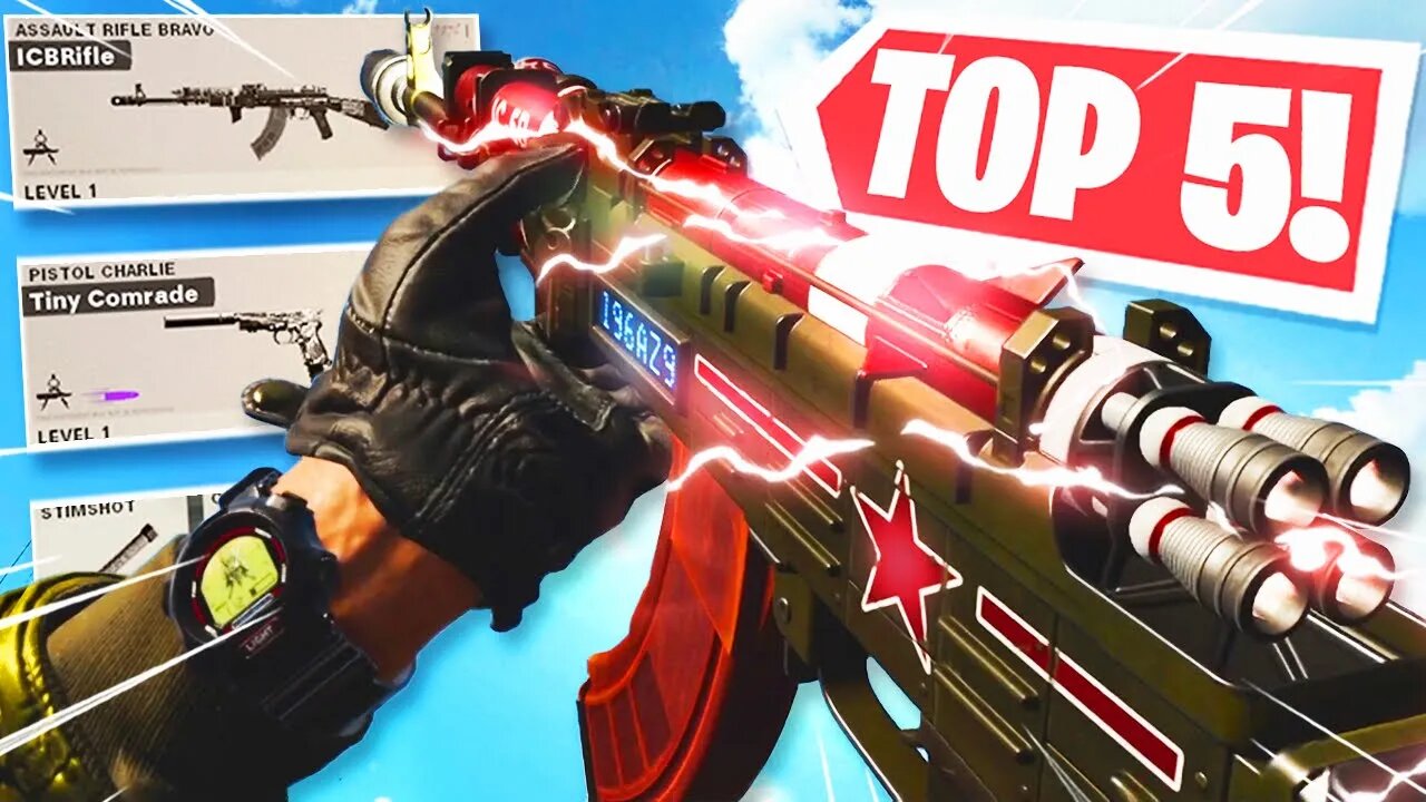 TOP 5 MOST OVERPOWERED GUNS in COLD WAR! (Best Class Setup) Black Ops Cold War