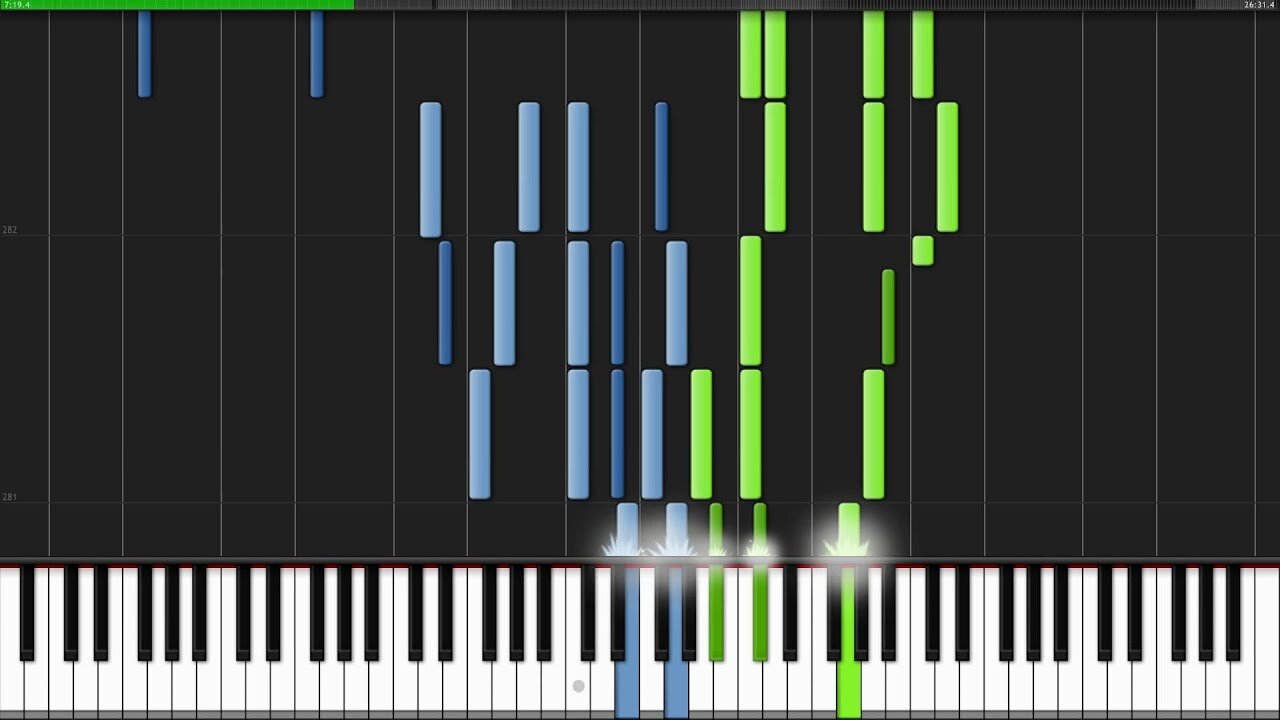 The Funeral March - Frederic Chopin [Piano Tutorial] (Synthesia)