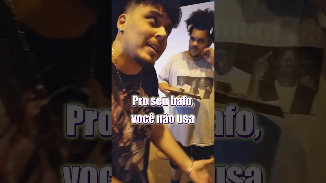 Essa rima eu fiz propaganda gratuita kkkkkkk #shorts #freestyle #rap