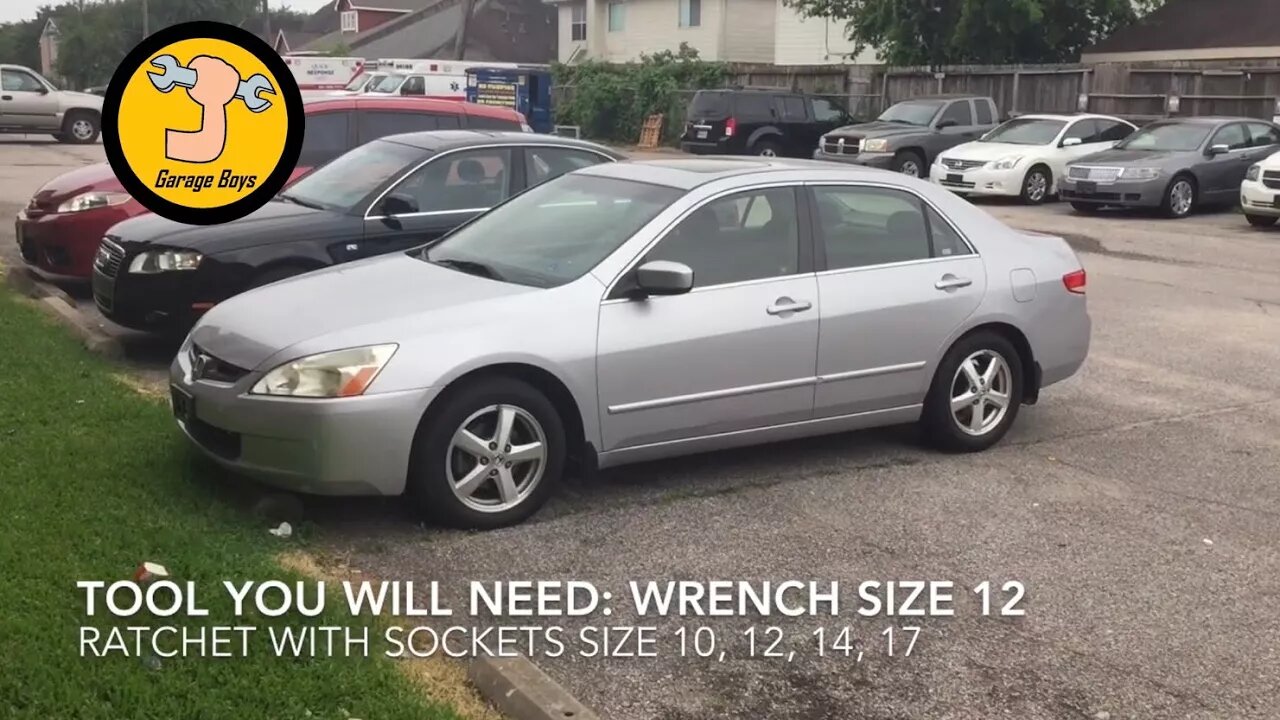 How To Remove Starter On A 2003-2007 Honda Accord i-vtec 2.4