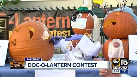 Doc-O-Latern contest at Dignity Health