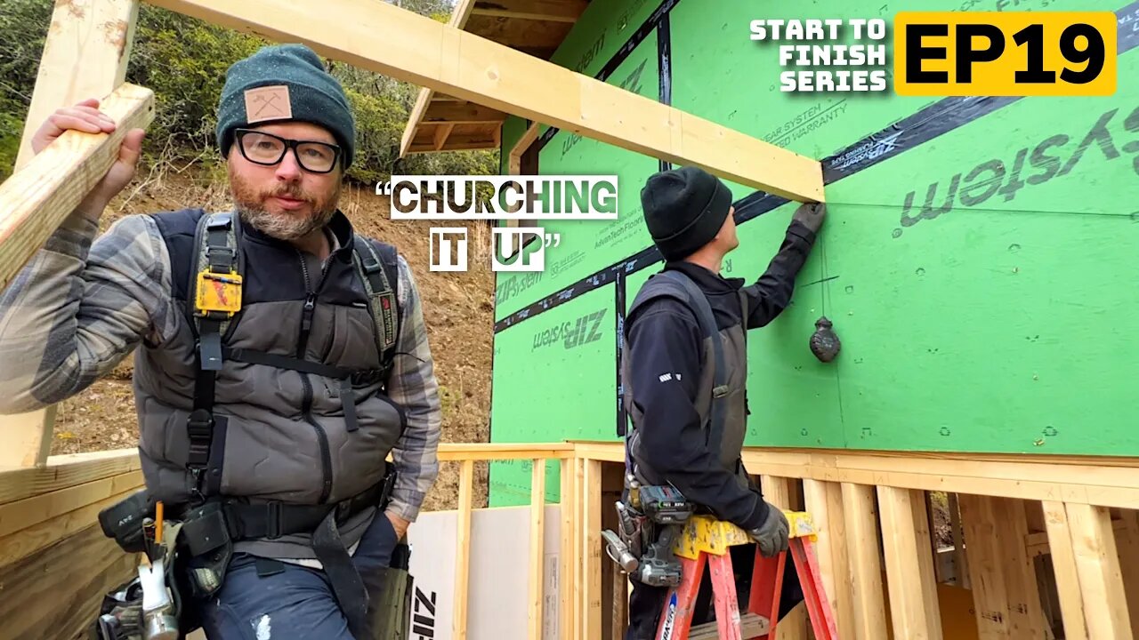 Porch Roofs | Building A Mountain Cabin EP19