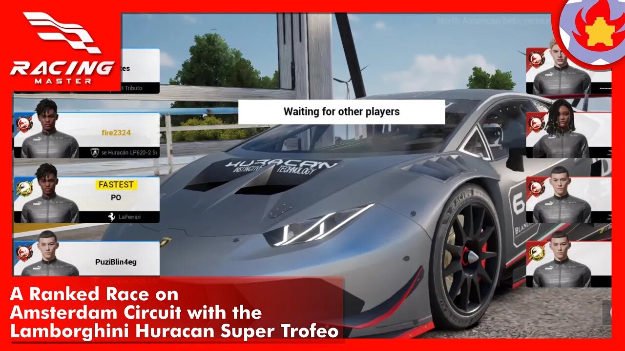 A Ranked on Amsterdam Circuit with the Lamborghini Huracan Super Trofeo | Racing Master