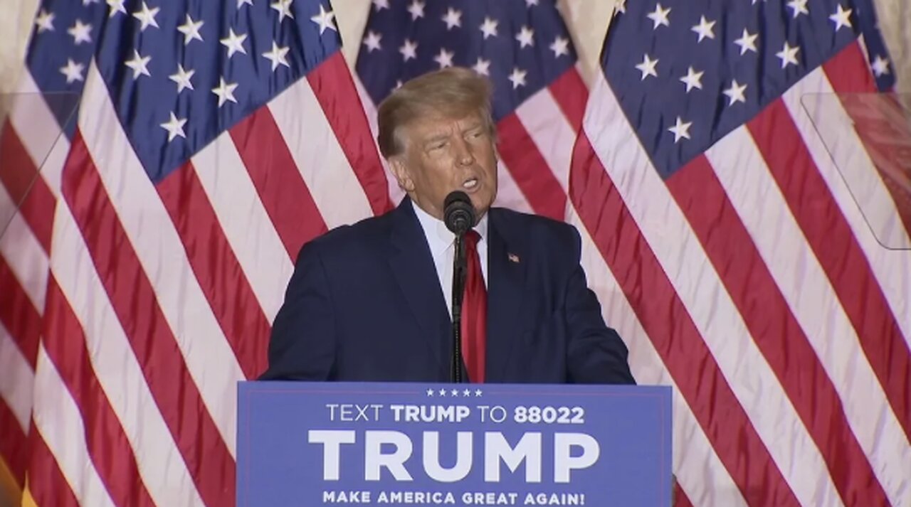 President Donald Trump speaks to supporters at a rally in Clinton Township, Michigan