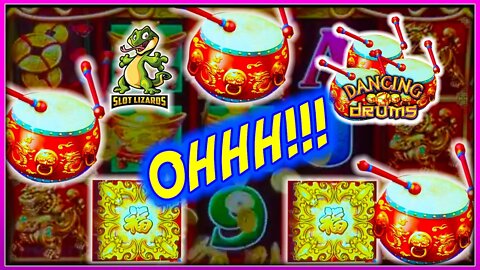 AWESOME 5 DRUM GREATNESS WIN! Dancing Drums Slot LIVESTREAM HIGHLIGHT