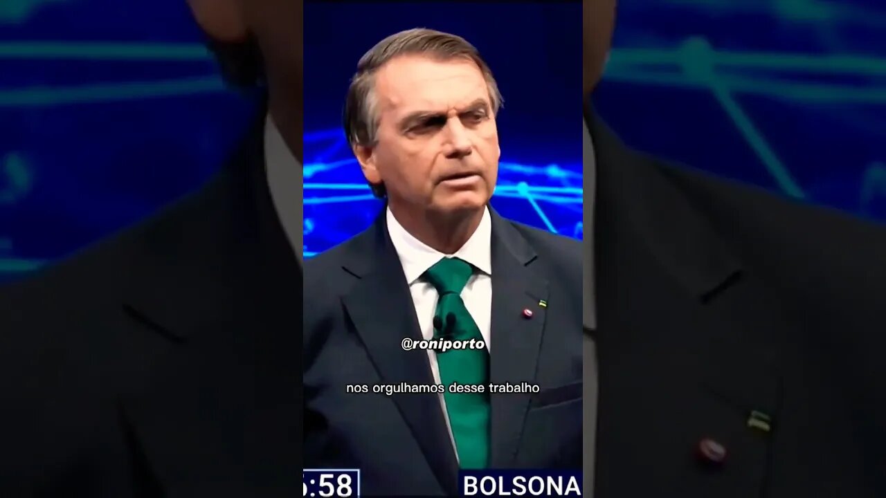 MITADAS DO BOLSONARO NO DEBATE DA BAND #4 #shorts