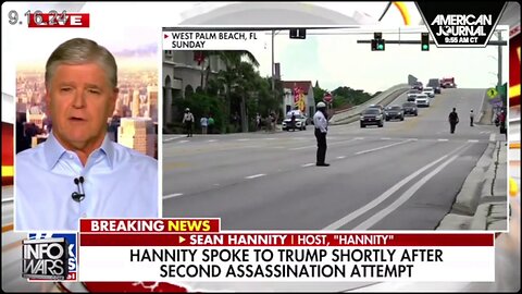 SEAN HANNITY KNEW IN ADVANCE OF TRUMP'S GOLF GAME