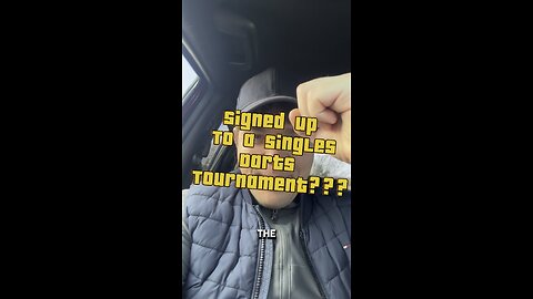 Signed up to a darts tournament…. Or did I?? 🤣🤣 #Darts #DartsLife #DartsCommunity #fyp