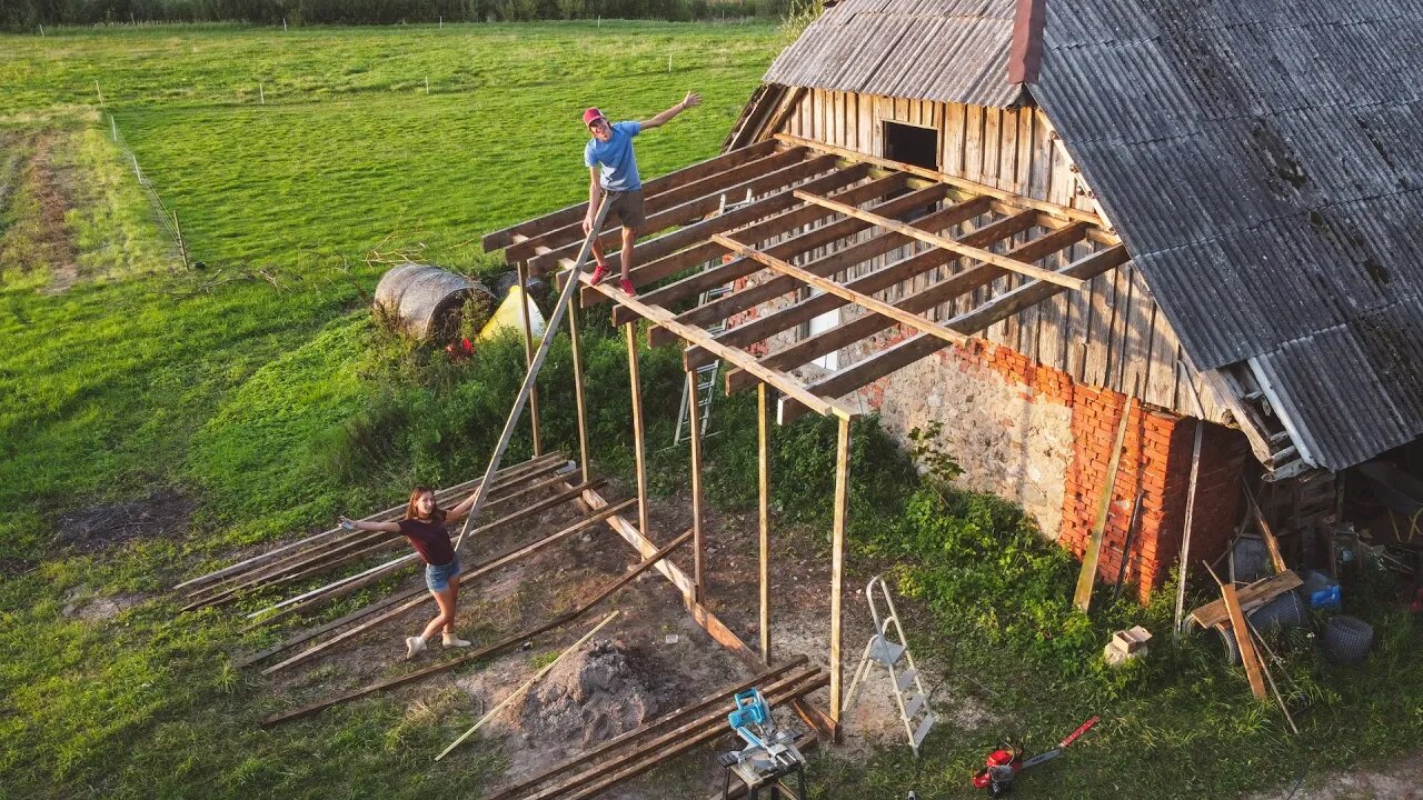 Framing the Barn Extension!?