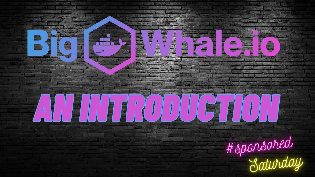 Bigwhale.io - An introduction #sponsoredsaturday