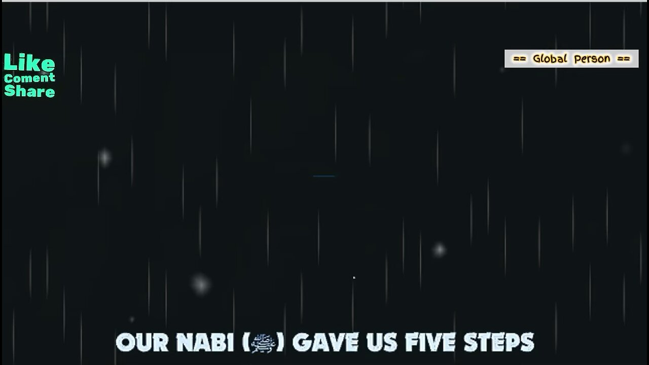 Five~Step Prophetic Plan…