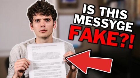 Can YOU Guess Which Messyge is FAKE?!