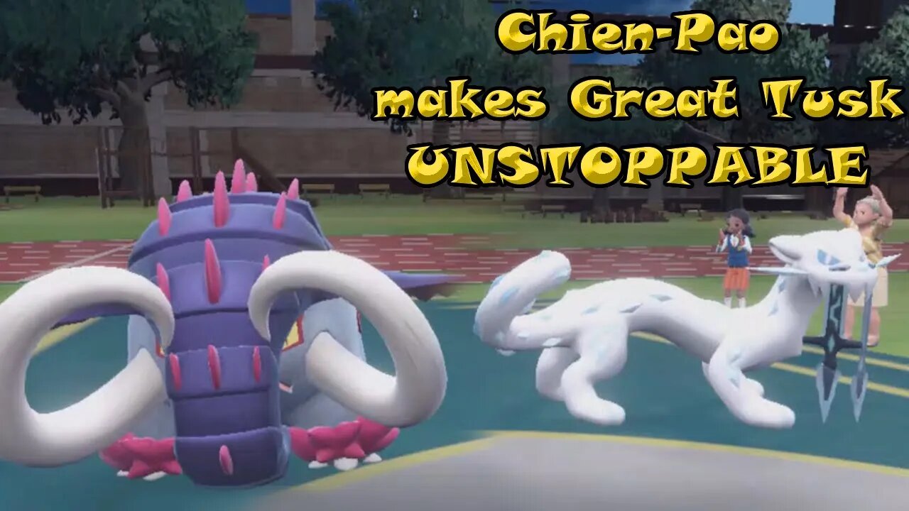 Chien-Pao makes Great Tusk UNSTOBBABLE Pokemon Scarlet and Violet Ranked PVP