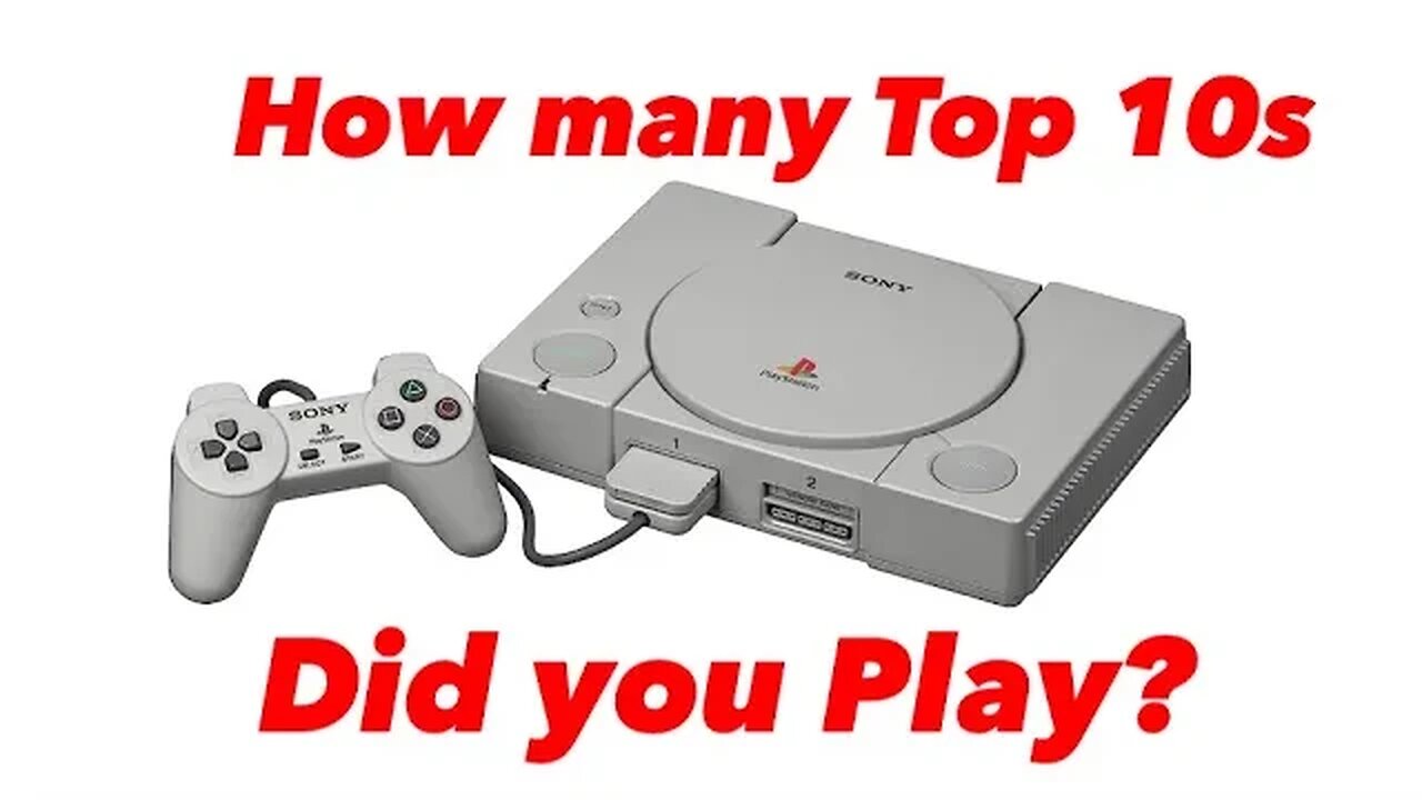 Top 10 PS1 games! 🥹 How Many did you play?
