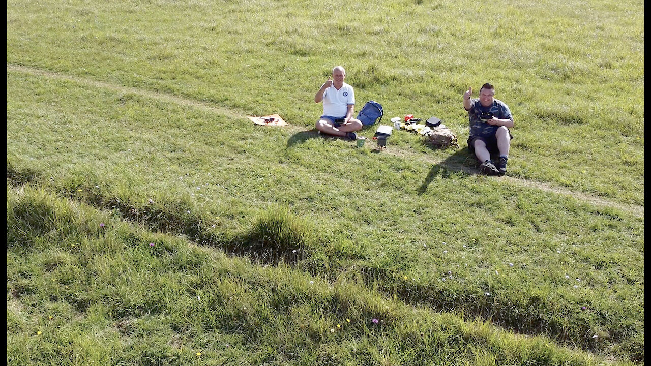 A Hike Up A Hill, A Brew And Some Drone Flying