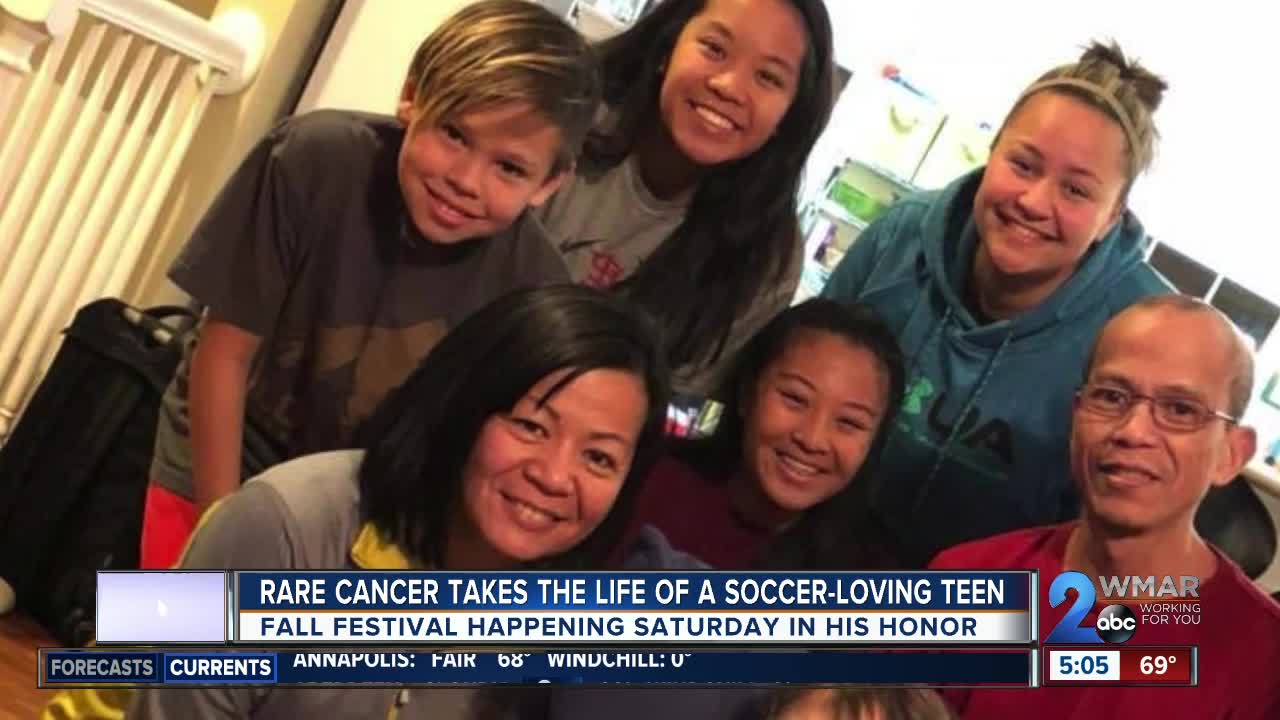 Family organizes a fall festival in honor of their 13-year-old son who died of cancer