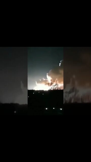 Ukraine War - big explosion