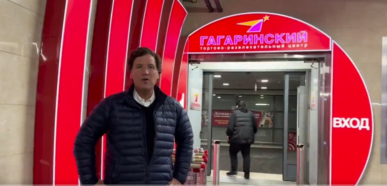 Tucker Carlson visited a grocery store in Moscow