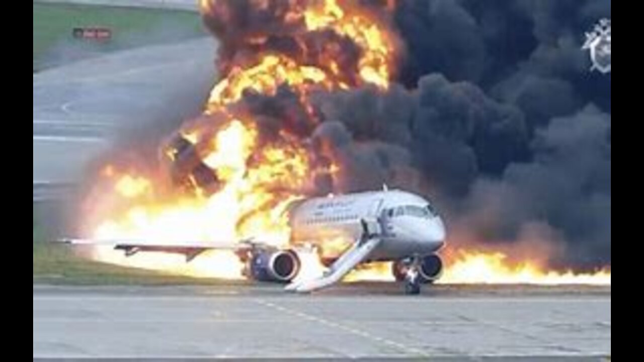 Plane crashes