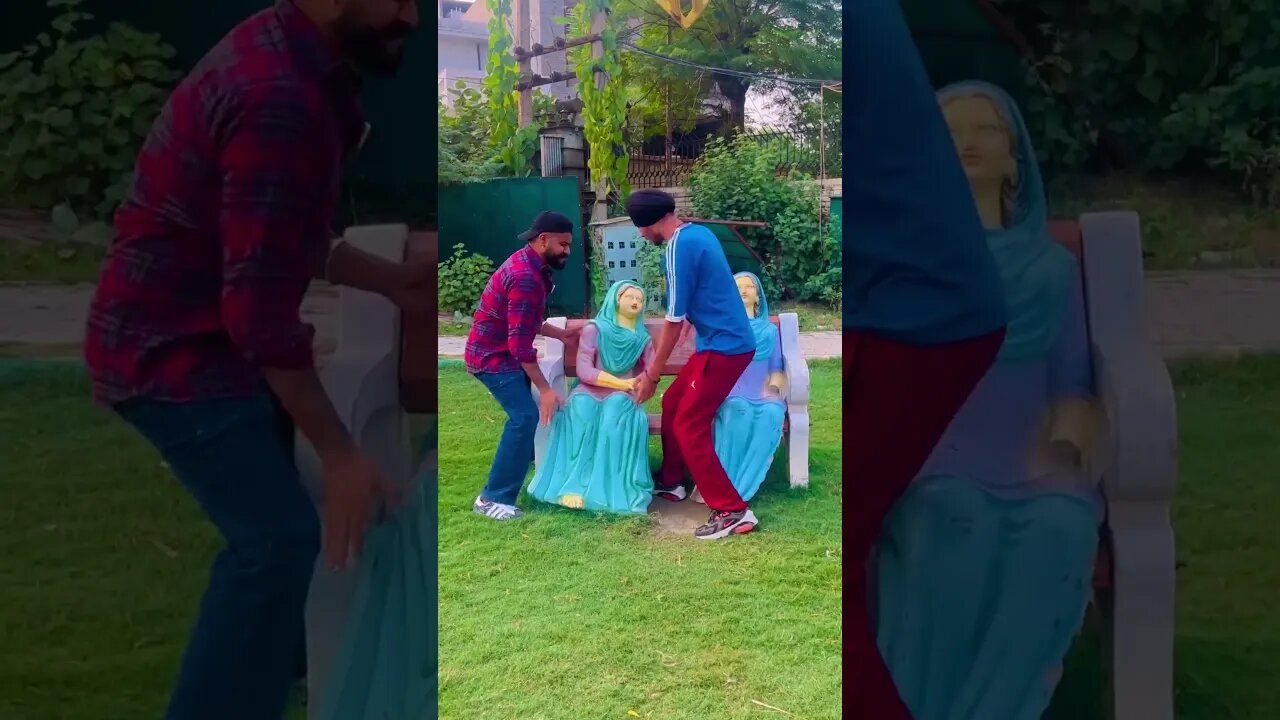 ਸਹੇਲੀ ਘਰ ਪਹੁੰਚ ਗਏ ਸ਼ਿੰਦਾ😂😆🤣😁😊#funnyvideos #funnyvideoschannel #youtubeshorts #youtubereels