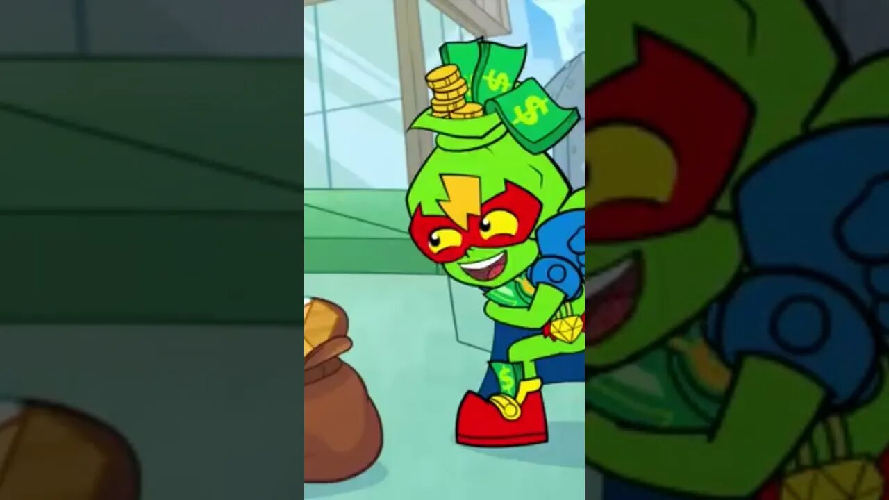 SUPERTHINGS EPISODE ⚡ The SuperThings RESCUE TRUCK and the great chase ⚡ |Cartoons for Kids#shorts