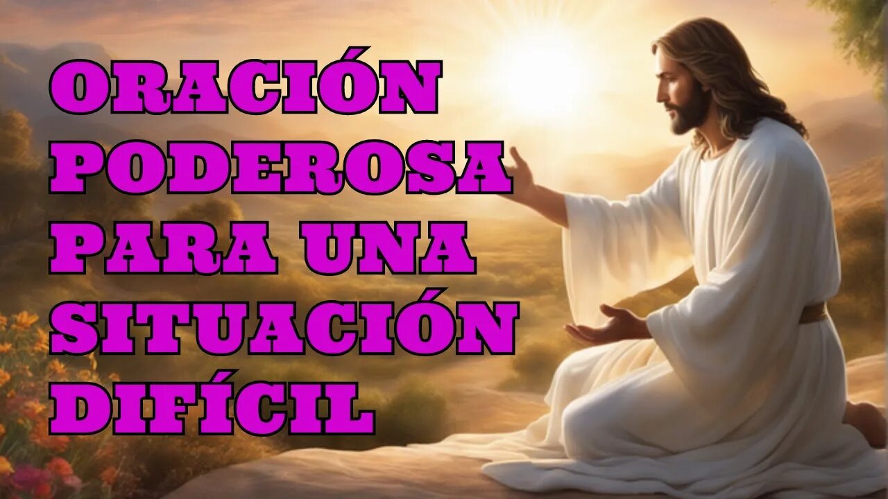 ✝️Poderosa oración por un milagro en una situación difícil💕